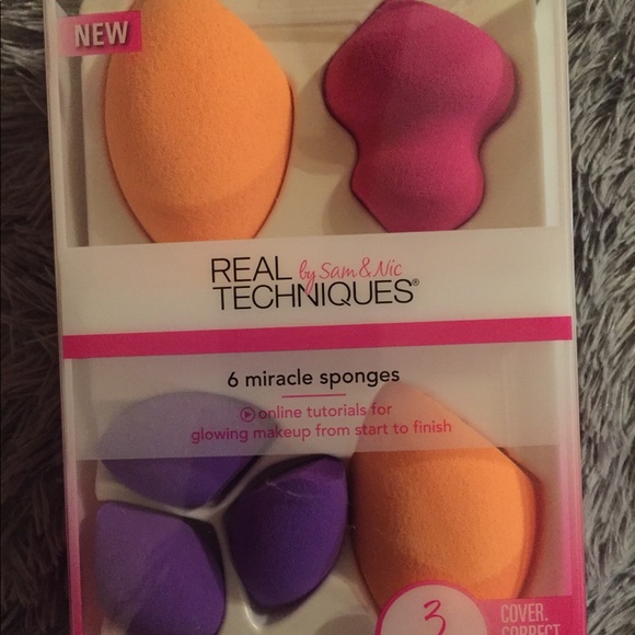 REAL TECHNIQUES 6 MIRACLE SPONGES - Picture 3 of 6